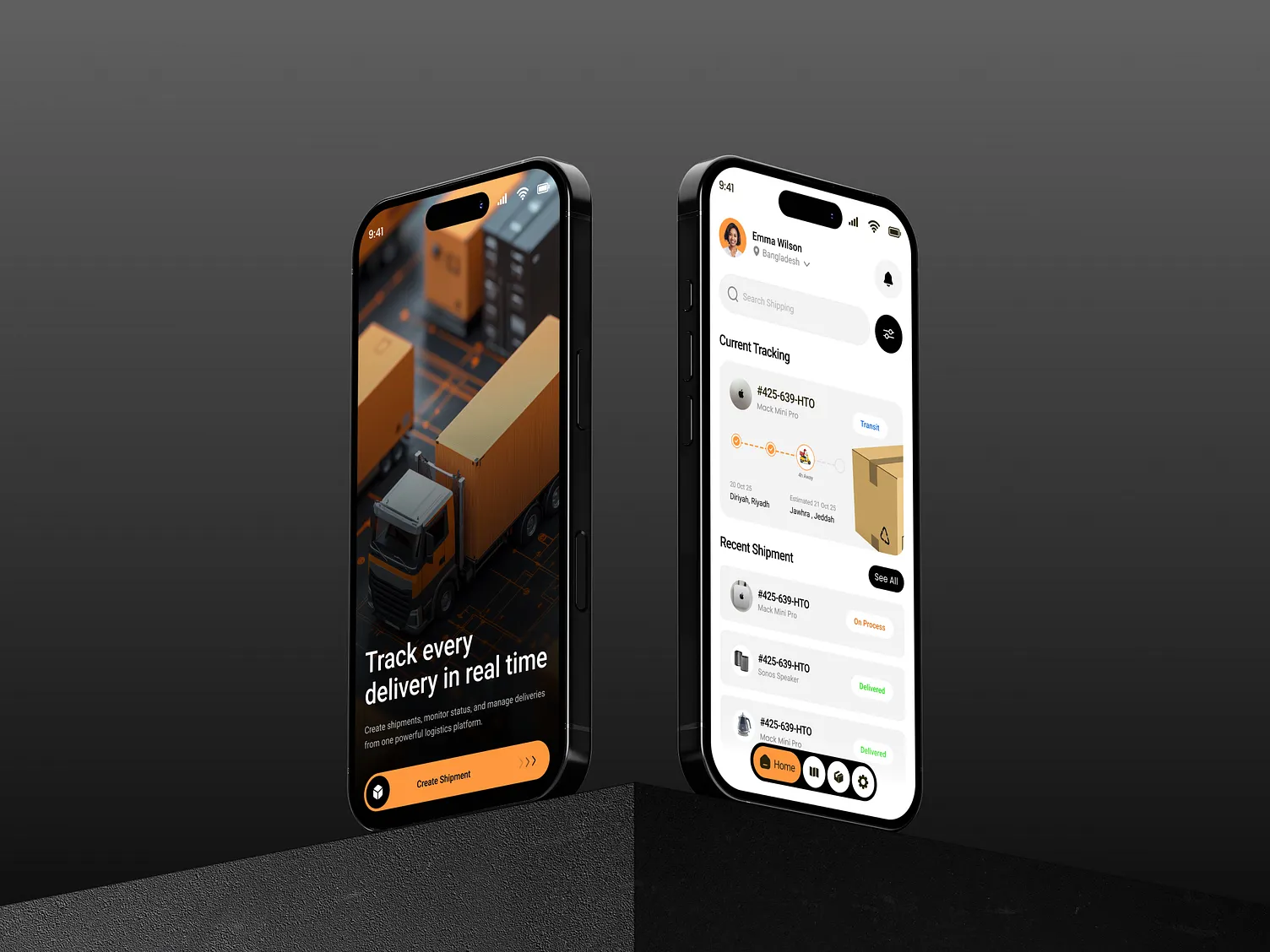 High-Performance Logistics Tracking Platform